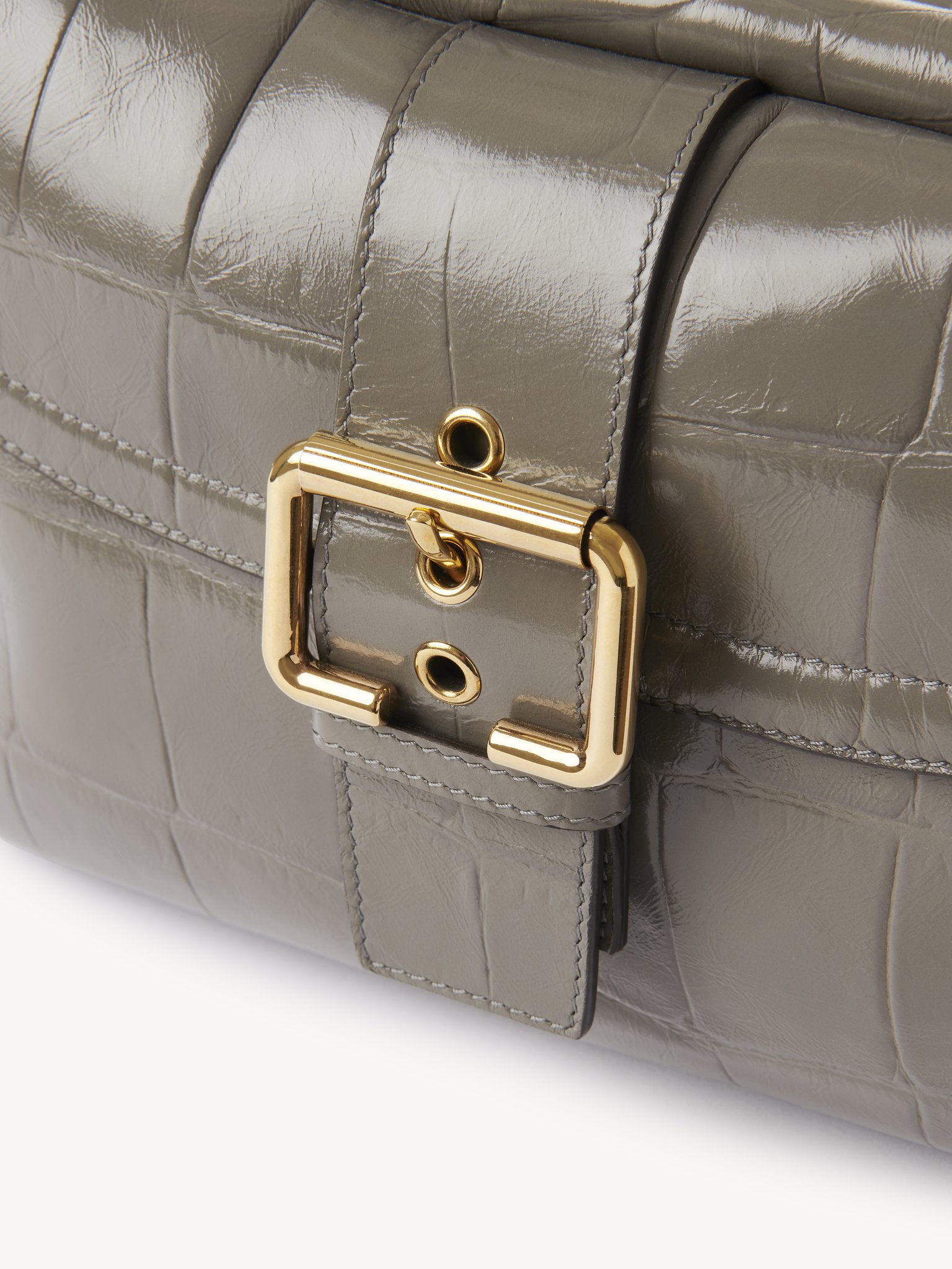 Camera bag in croco-effect leather Croco-effect calfskin
Urban Grey 