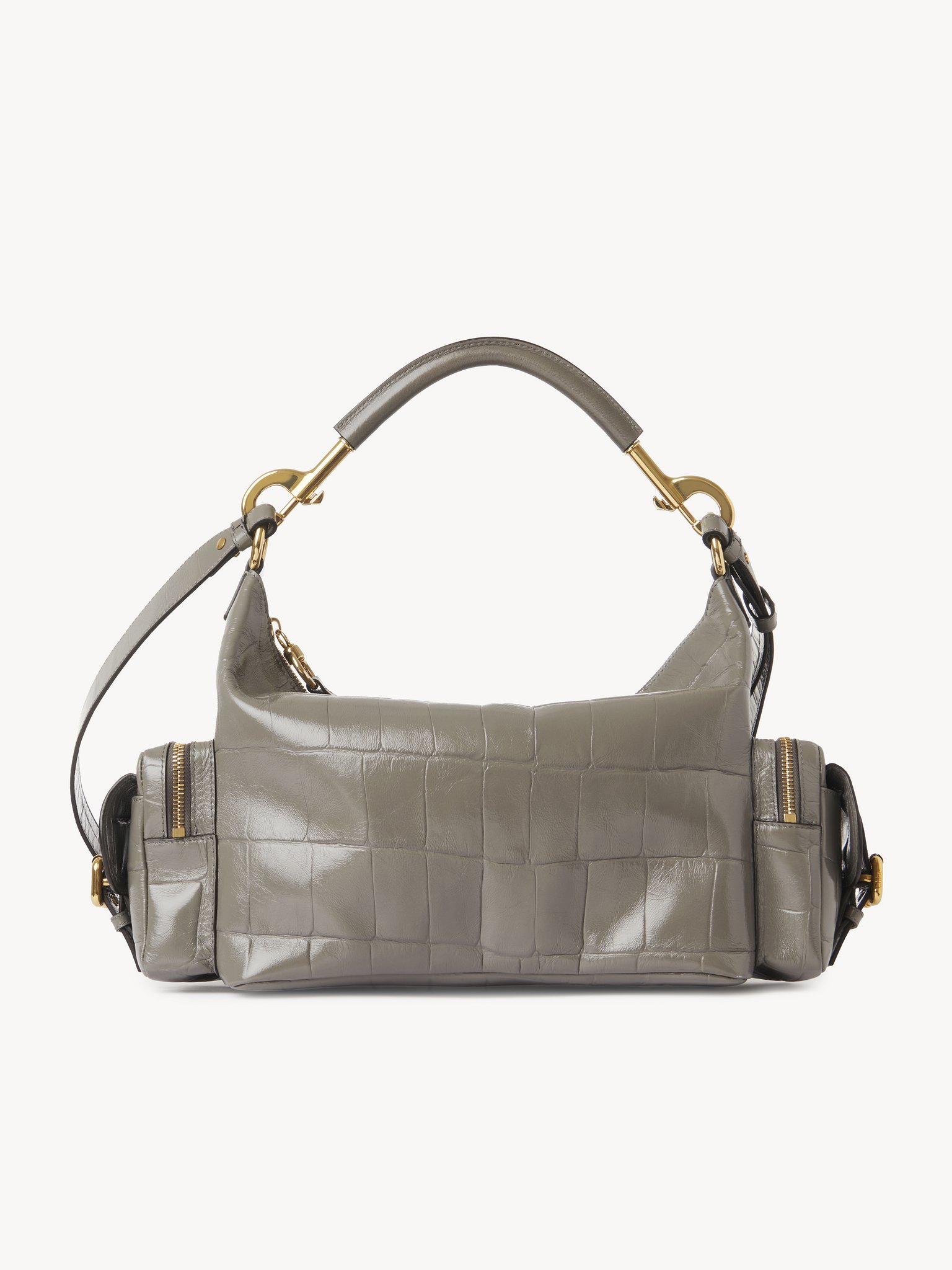 Camera bag in croco-effect leather Croco-effect calfskin
Urban Grey 