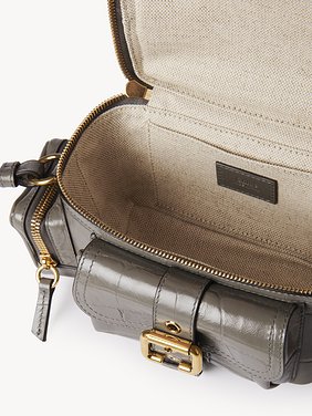 Small Camera bag in croco-effect leather Croco-effect calfskin
Urban Grey 