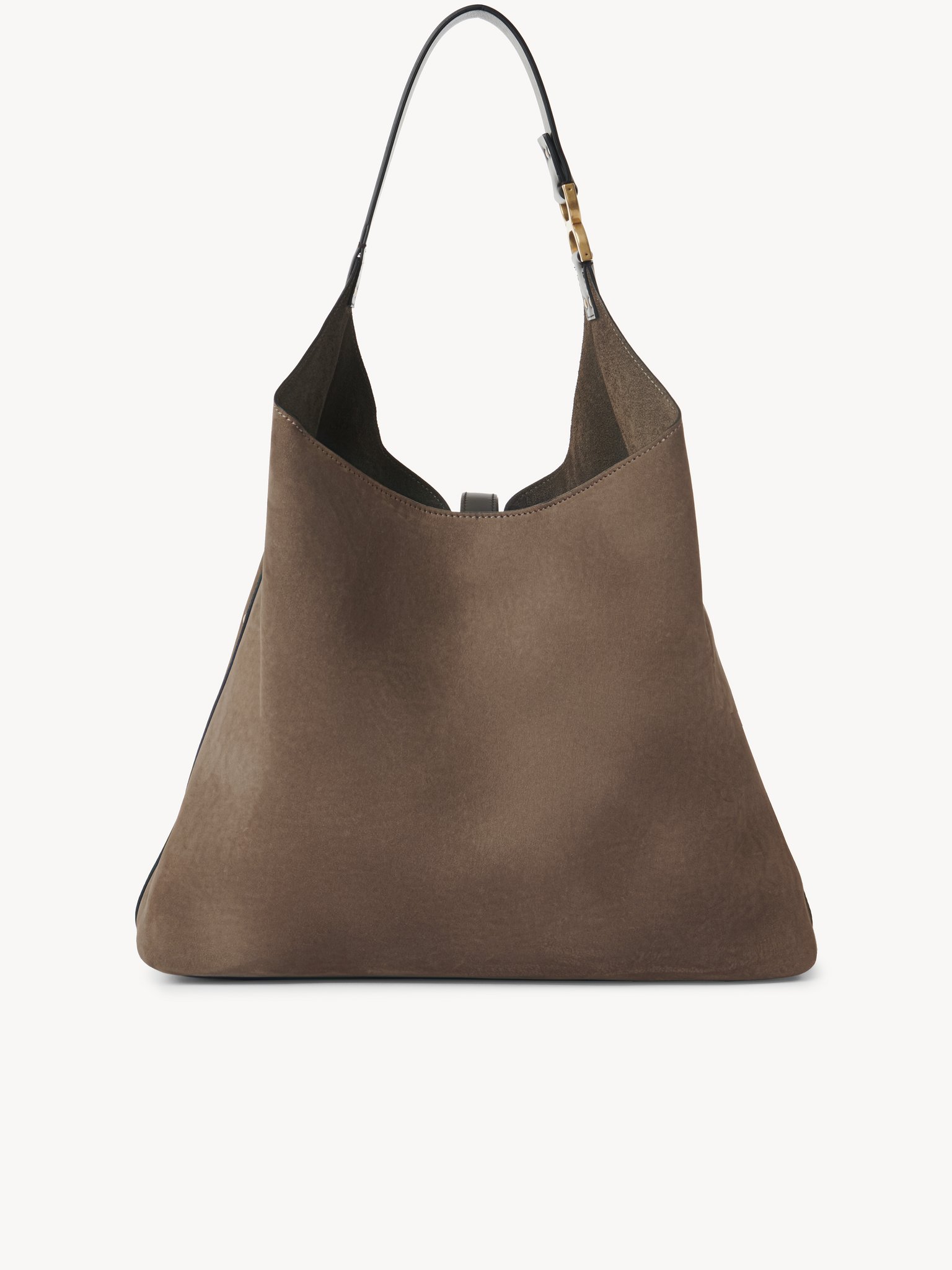 Marcie hobo bag in nubuck leather Nubuck calfskin
Flannel Grey 