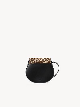 Small Marcie saddle bag in leopard-print leather Leopard-print pony calfskin
Jungle Brown Top view of the product