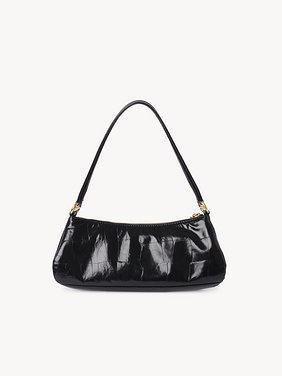 The 99 shoulder bag in croco-effect leather Croco-effect calfskin
Black Top view of the product