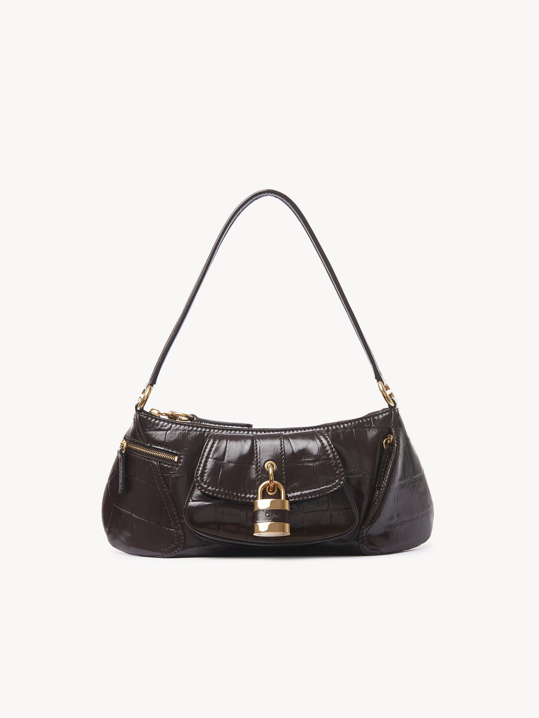 Chloé The 99 Shoulder Bag In Croco Effect Leather | Chloé US