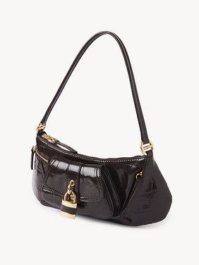 The 99 shoulder bag in croco-effect leather Croco-effect calfskin
Kohl Brown Product detail