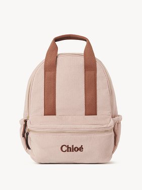 Chloé backpack Cotton corduroy
Pale Pink