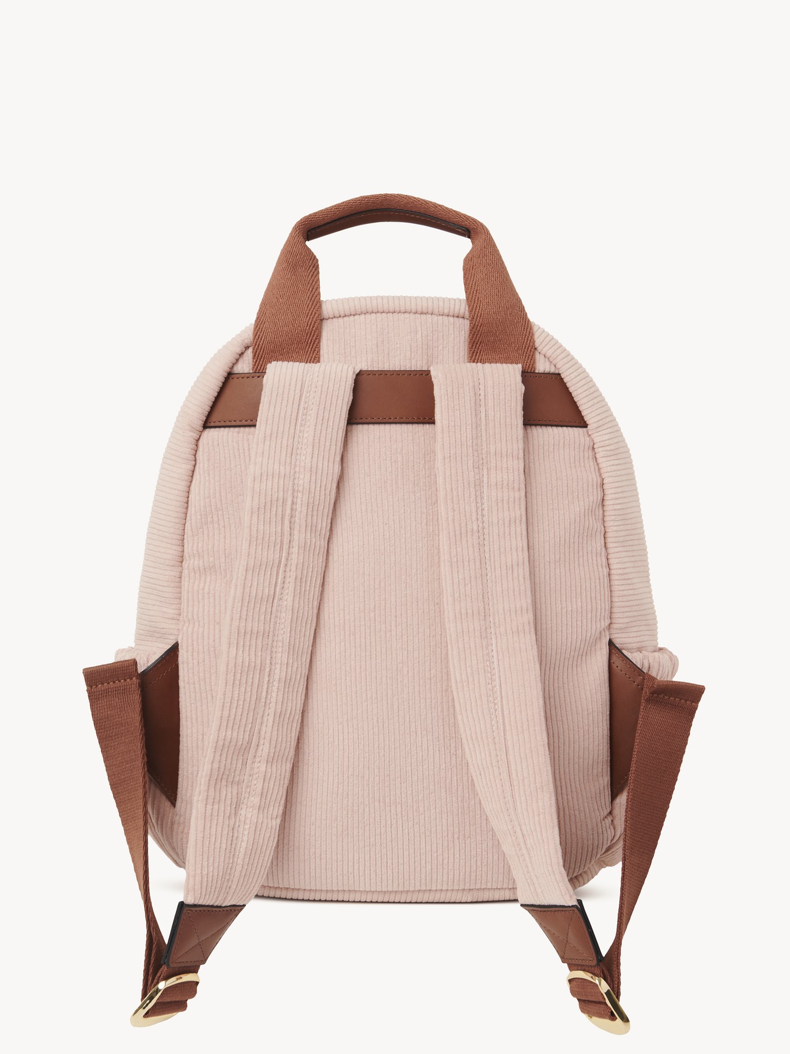 Chloé backpack Cotton corduroy
Pale Pink Back view of the product