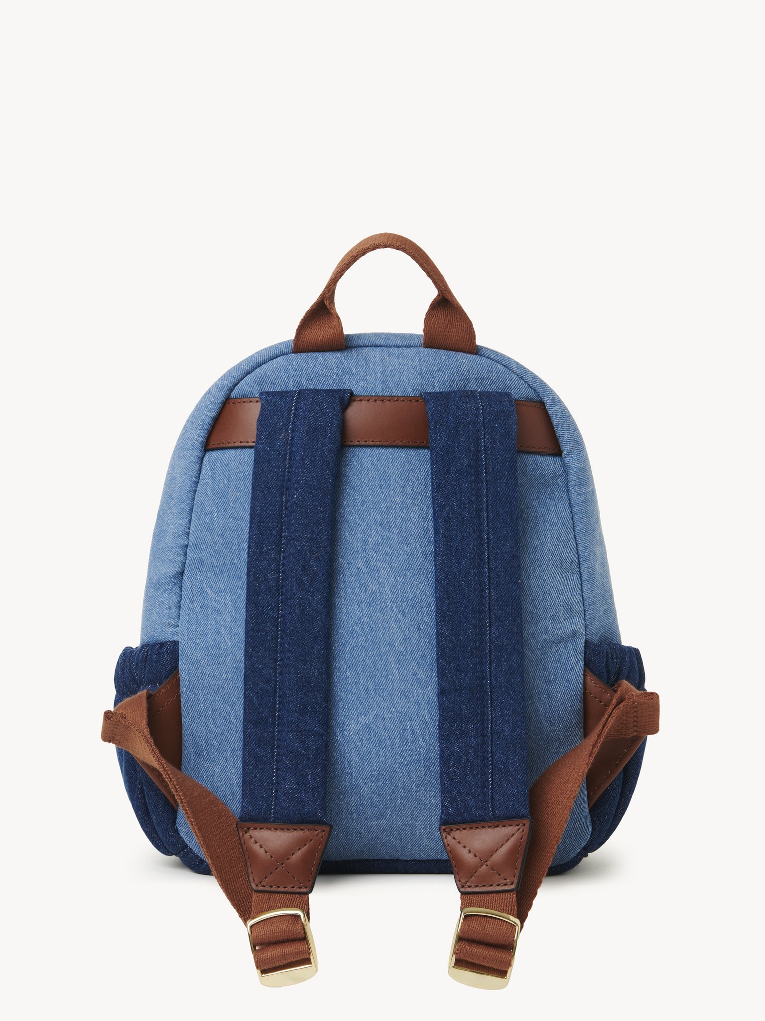 Chloé backpack Cotton denim
Denim Blue Back view of the product