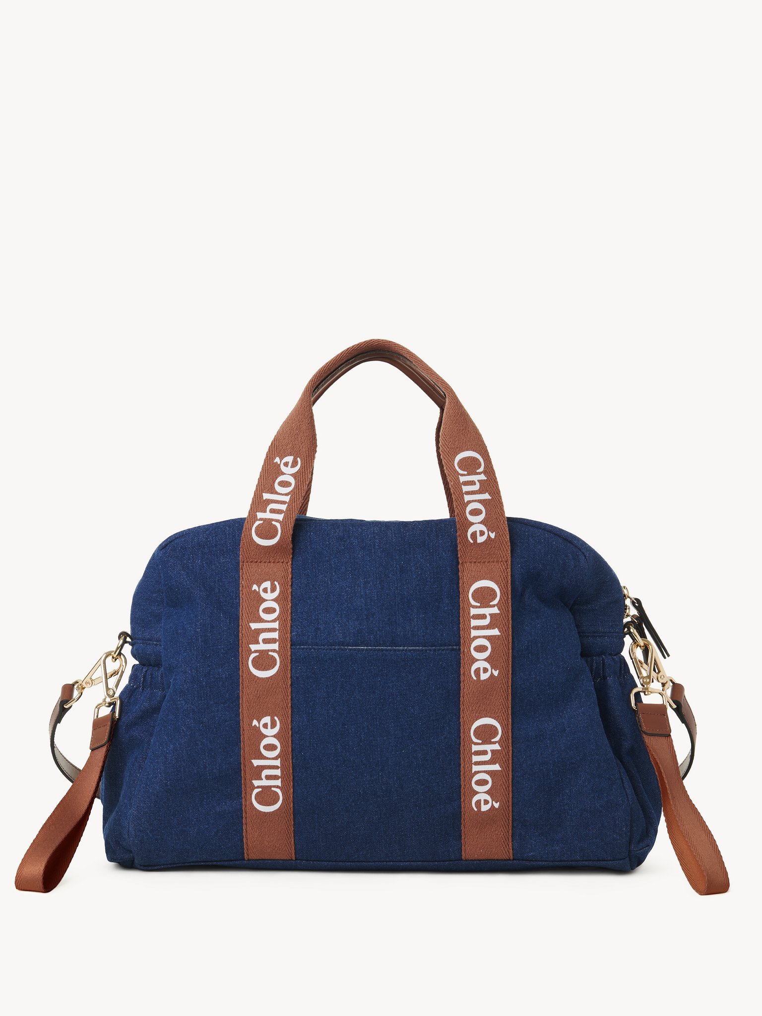 Changing bag Organic cotton
Denim Blue