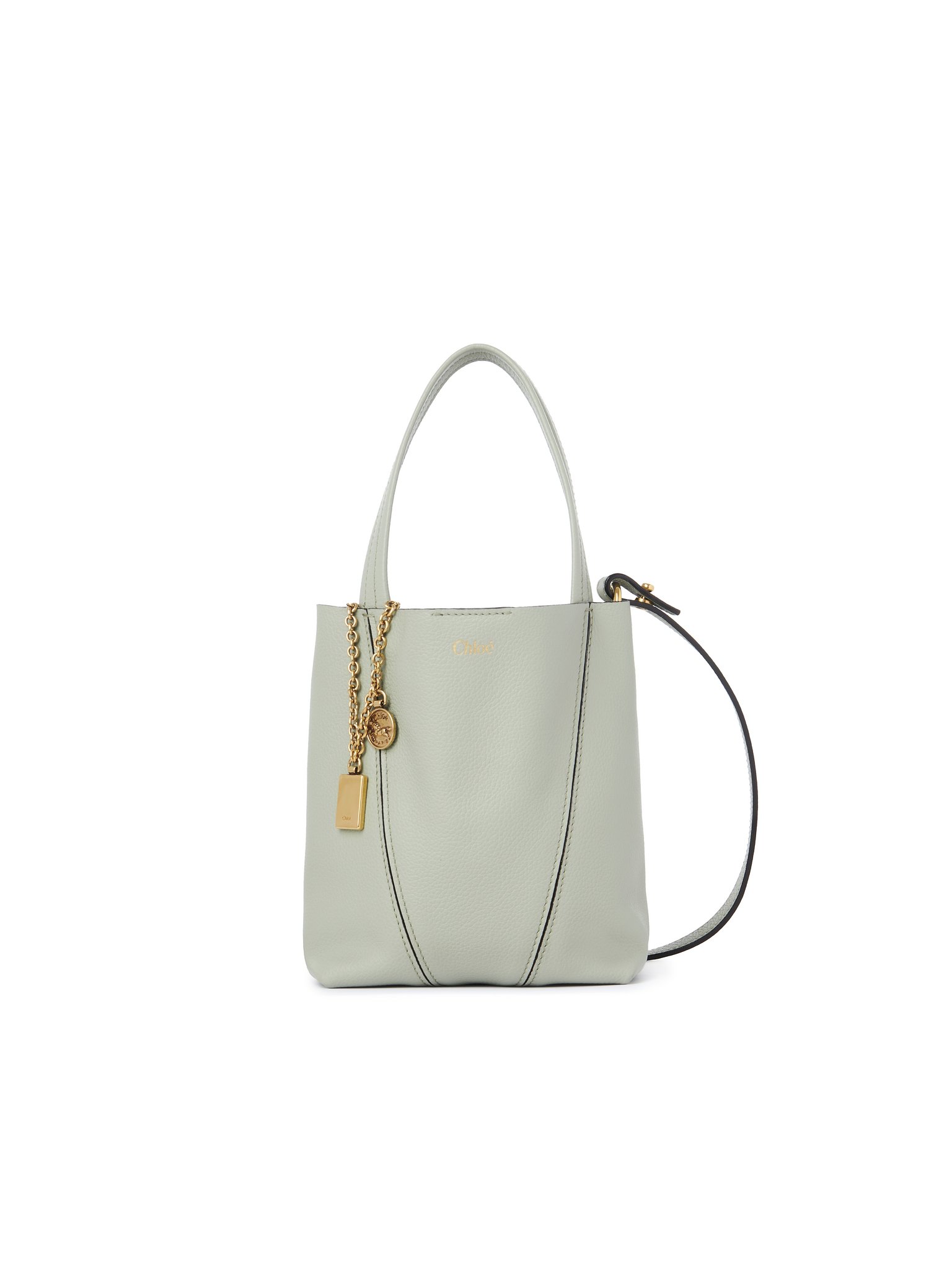 Small Chloé Spin tote bag in grained leather Shiny grained calfskin
Sea Grass Preview of the product in the shopping bag