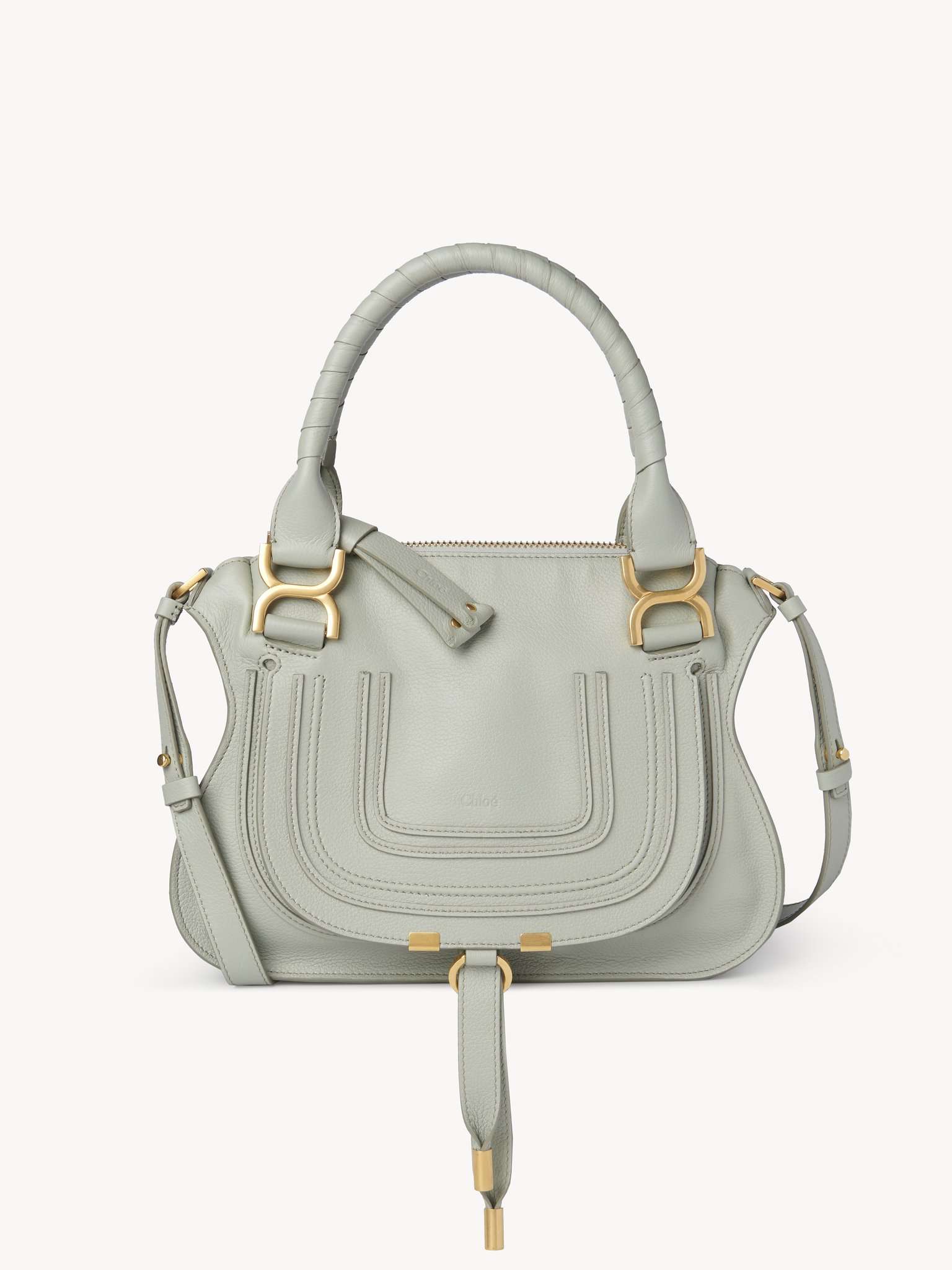 Small Marcie bag in grained leather Grained calfskin
Sea Grass