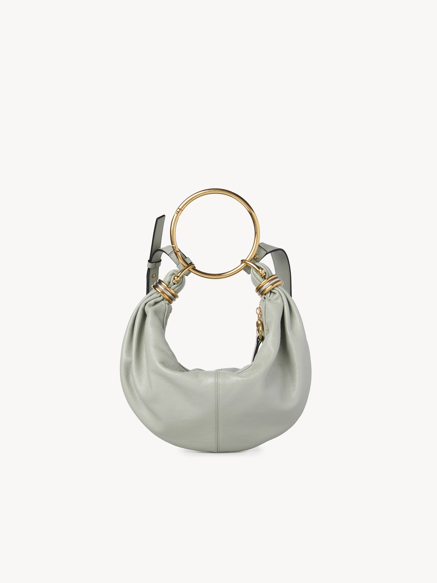 Small Bracelet hobo bag in grained leather Shiny grained calfskin
Sea Grass