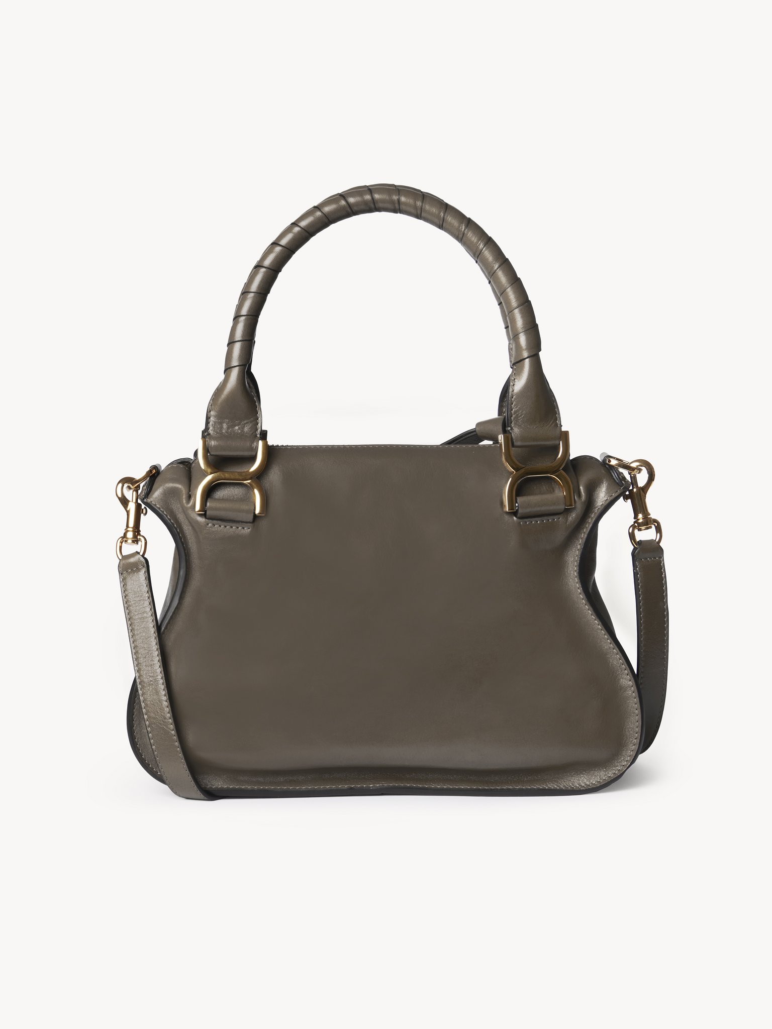 Small Marcie bag in shiny leather Shiny calfskin
Flannel Grey Top view of the product