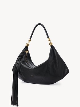 Chloé Foulard shoulder bag in grained leather Grained buffalo leather
Black Product detail