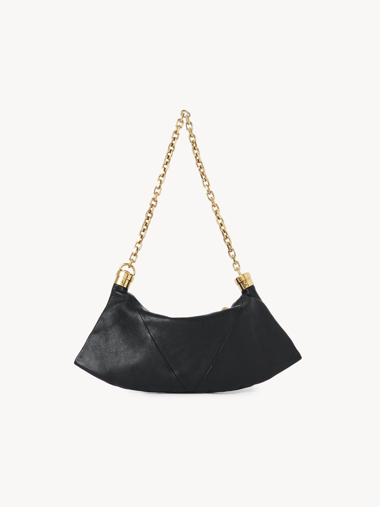 Small Chloé Foulard shoulder bag in grained leather Grained buffalo leather
Black Top view of the product