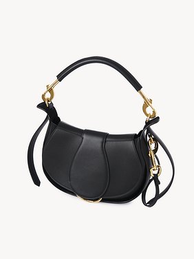 Chloé Ride shoulder bag in soft leather Smooth calfskin
Black Product detail