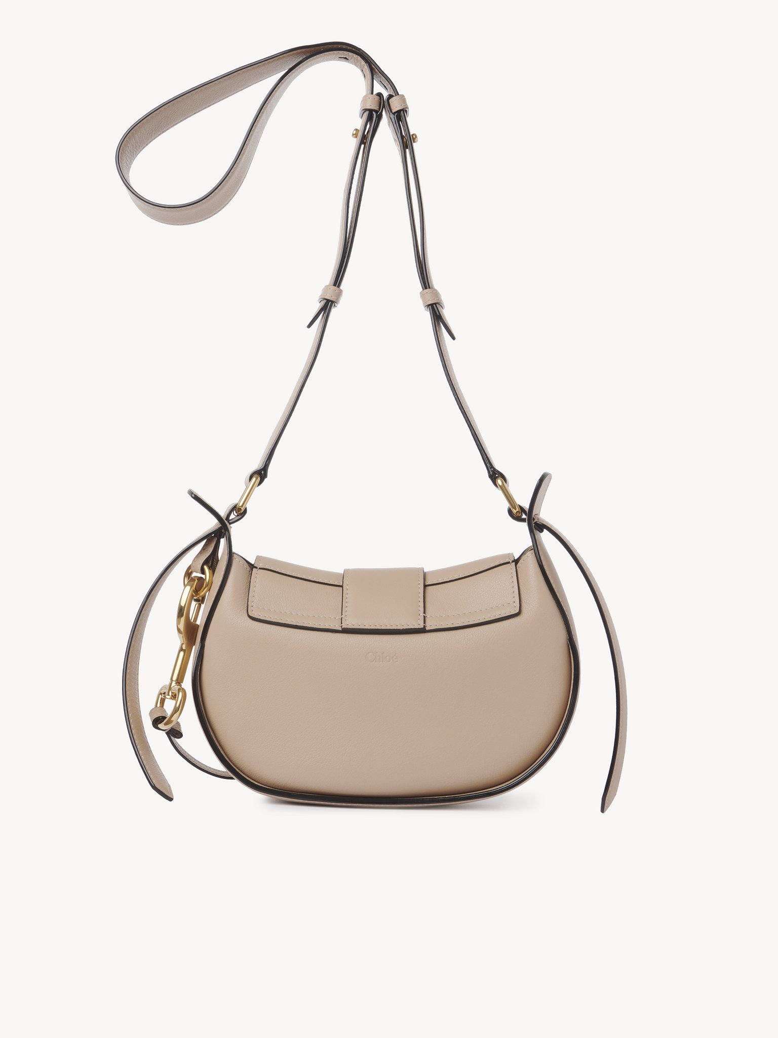 Small Chloé Ride crossbody bag in soft leather Smooth calfskin
Elephant Top view of the product