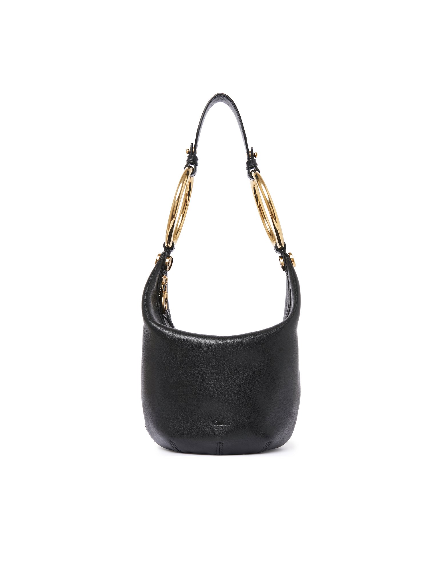 Small Bracelet handbag in grained leather Grained buffalo leather
Black Preview of the product in the shopping bag