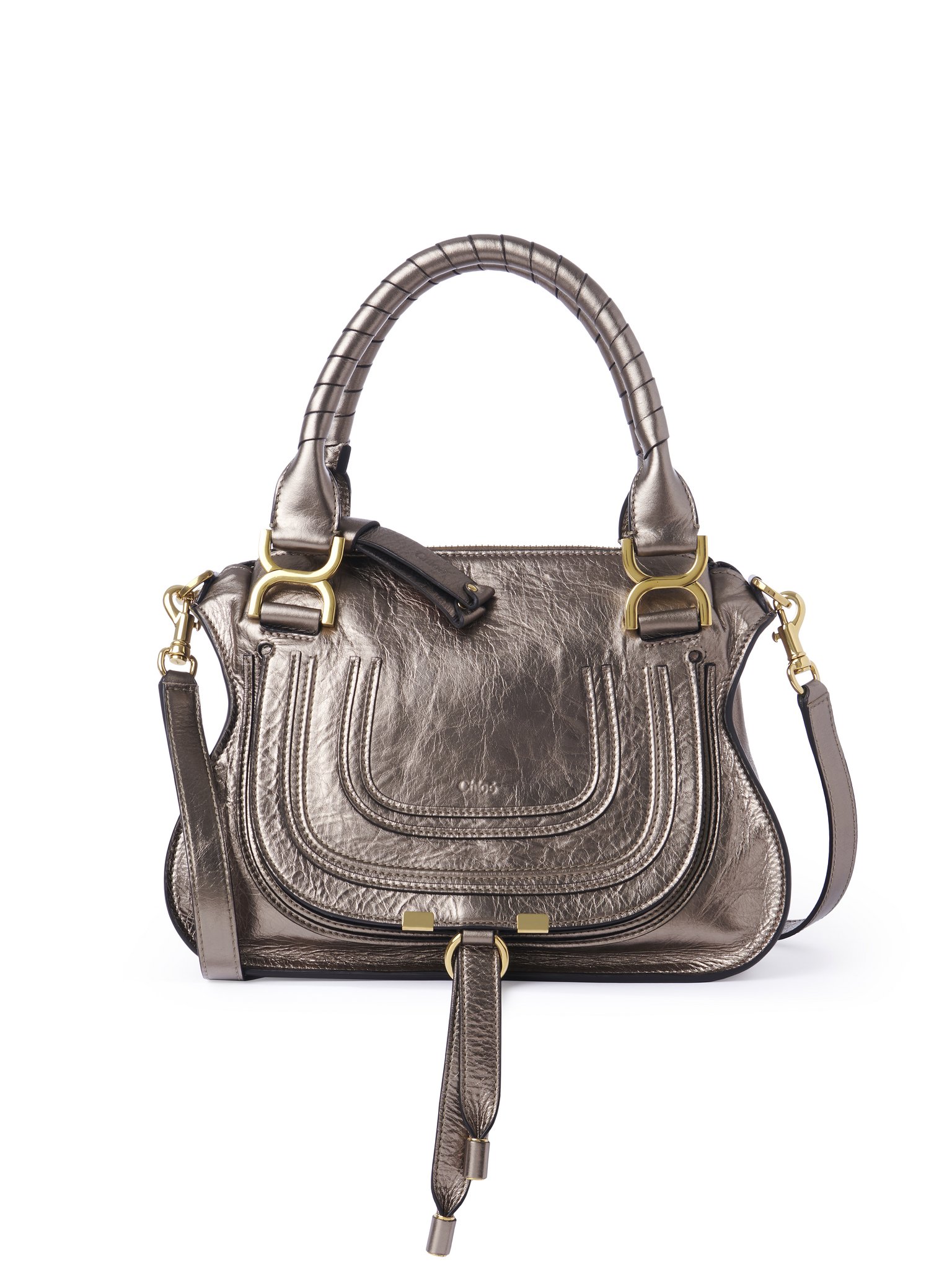 Small Marcie bag in metallized leather Metallized calfskin
Shiny Grey Preview of the product in the shopping bag