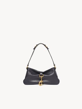 Kerala 25 shoulder bag in soft leather Smooth & natural calfskin
Black Navy