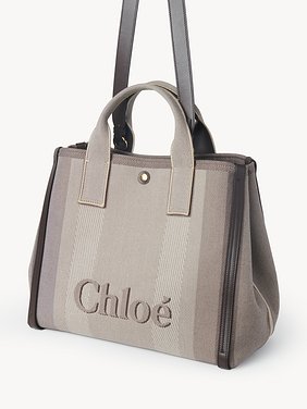 Chloé Carry tote bag in canvas Cotton canvas
Kohl Brown Product detail