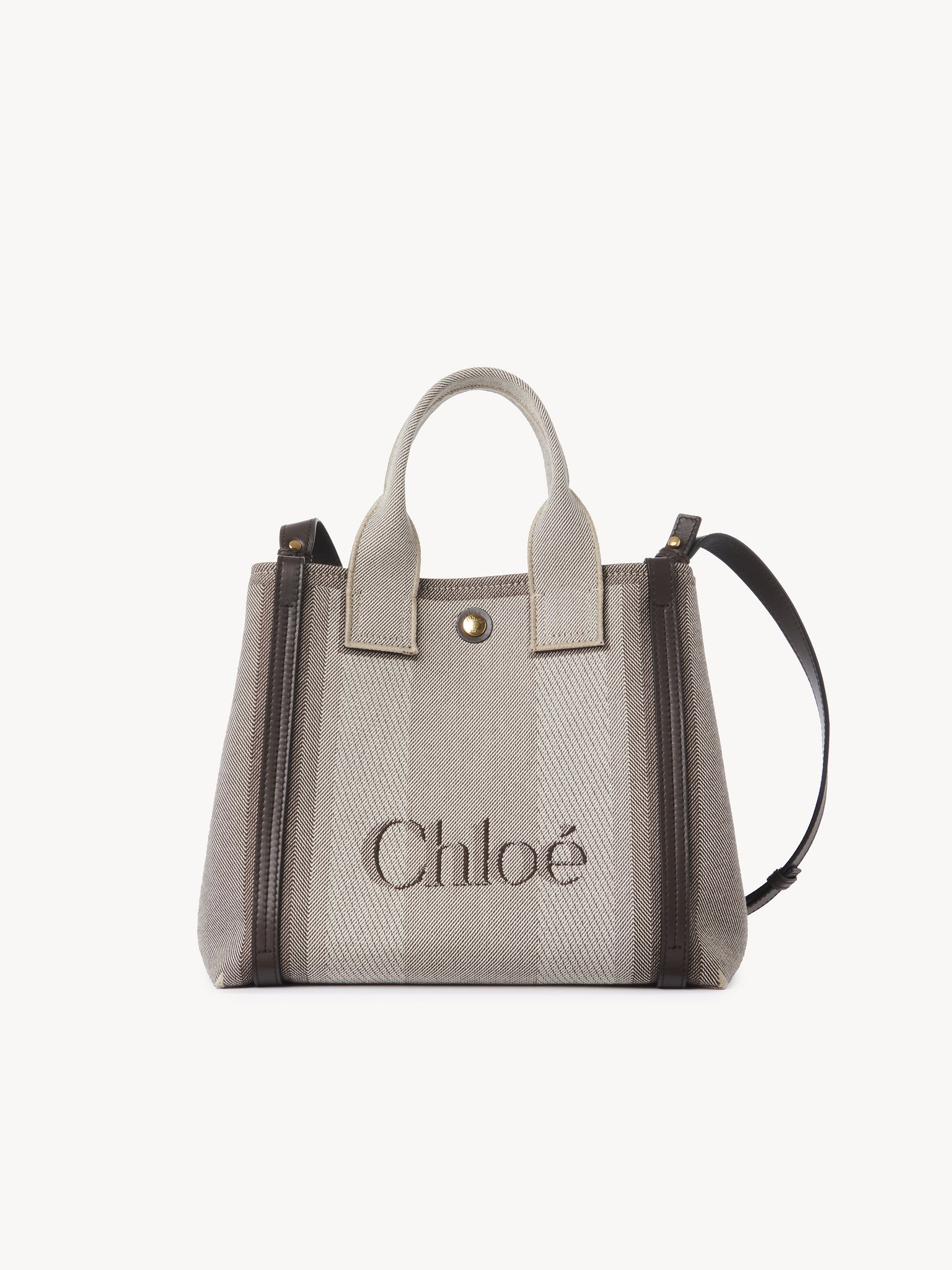 Small Chloé Carry tote bag in canvas Cotton canvas
Kohl Brown