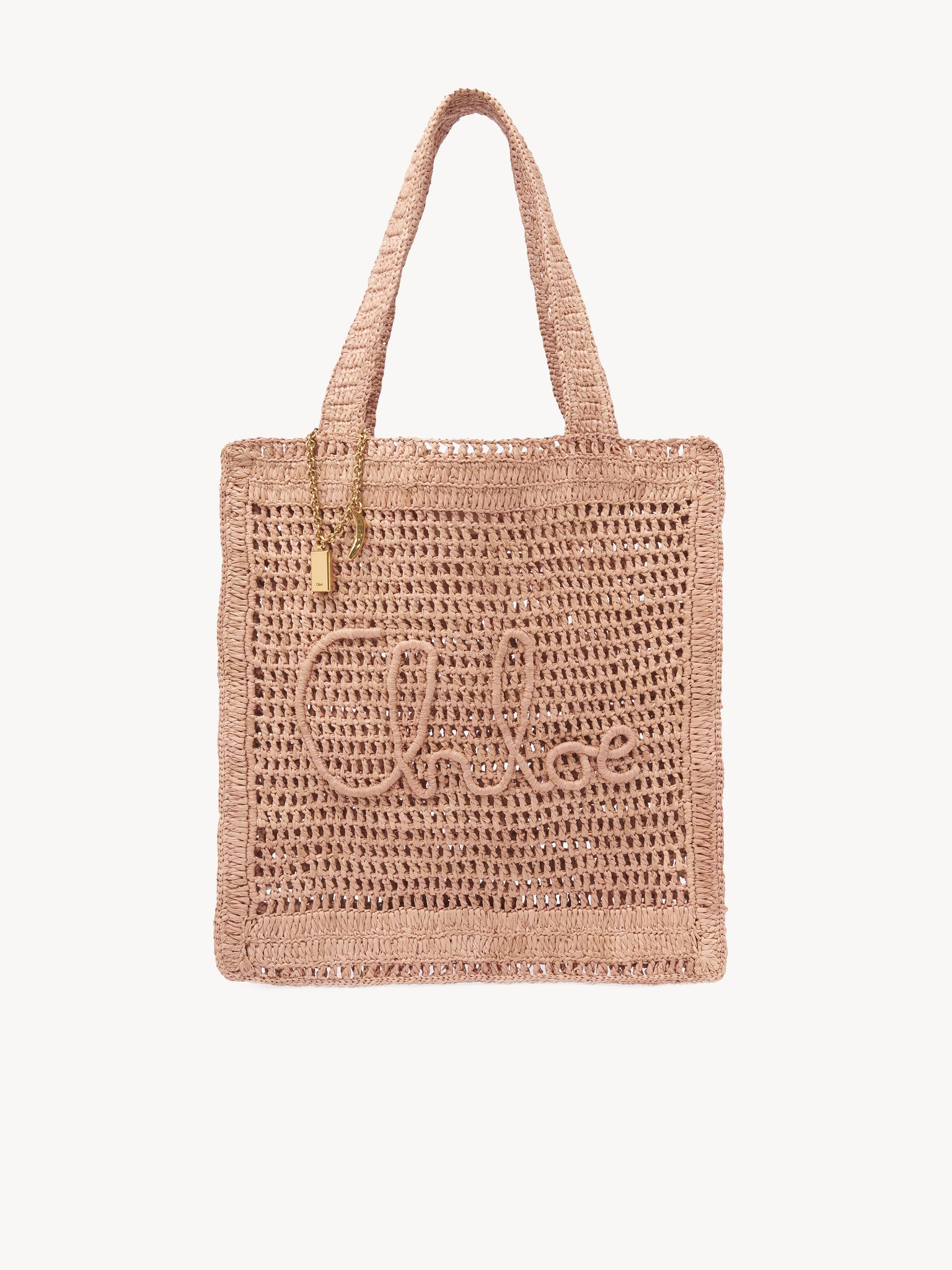 Summer Banana tote bag in raffia Raffia & calfskin
Summery Beige