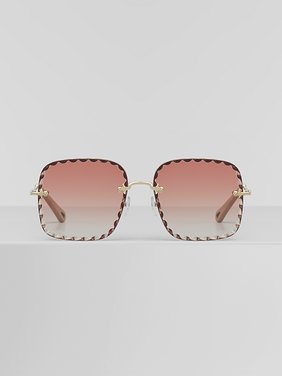 chloe clear sunglasses