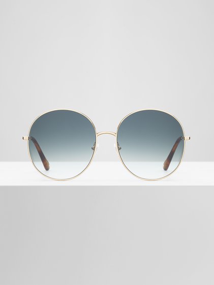 chloe 60mm eliza classic round sunglasses