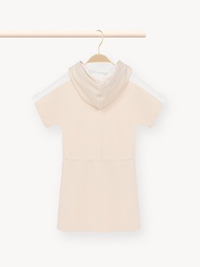 Hooded dress Organic cotton
Powder Pink Product detail