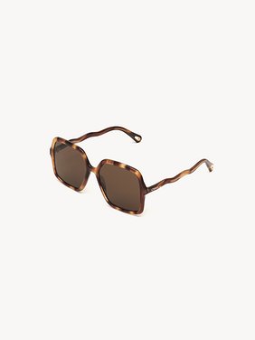 Zelie sunglasses Medium havana
Solid brown lenses