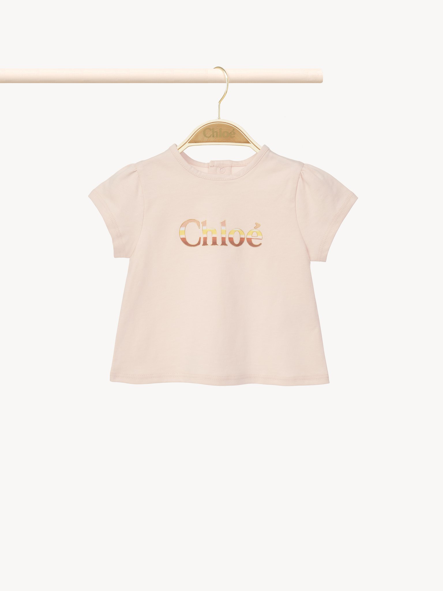 Chloé logo T-shirt Organic cotton jersey
Washed Pink