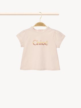 Chloé logo T-shirt Organic cotton jersey
Washed Pink