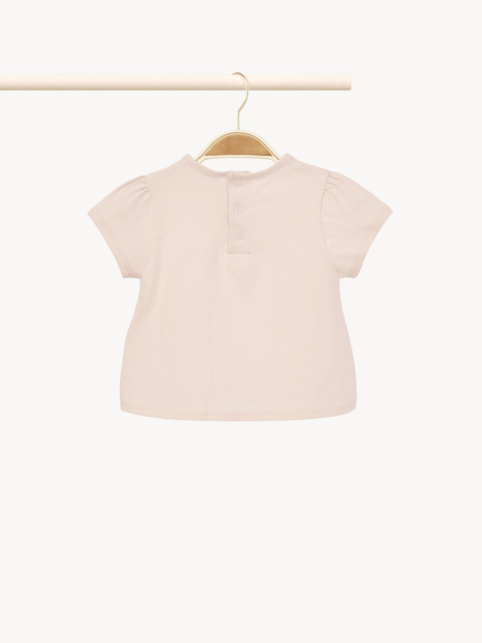 Chloé logo T-shirt Organic cotton jersey
Washed Pink Back view of the product