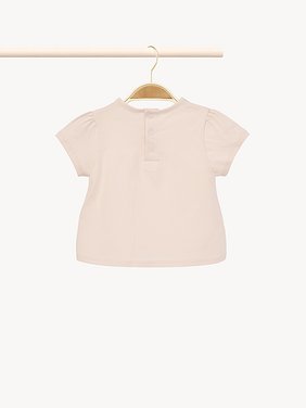 Chloé logo T-shirt Organic cotton jersey
Washed Pink Back view of the product