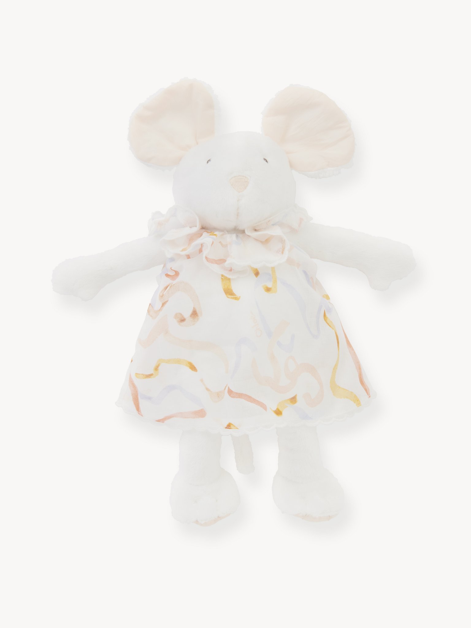 Baby dress & stuffed animal Organic cotton voile
Multicolor Back view of the product