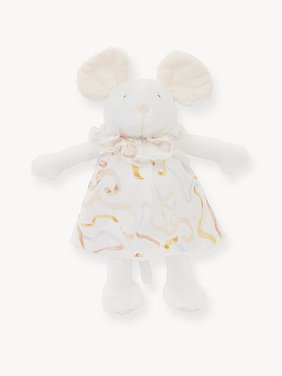 Baby dress & stuffed animal Organic cotton voile
Multicolor Back view of the product