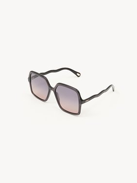 Zelie sunglasses Transparent Grey
Gradient Blue/Nude lenses