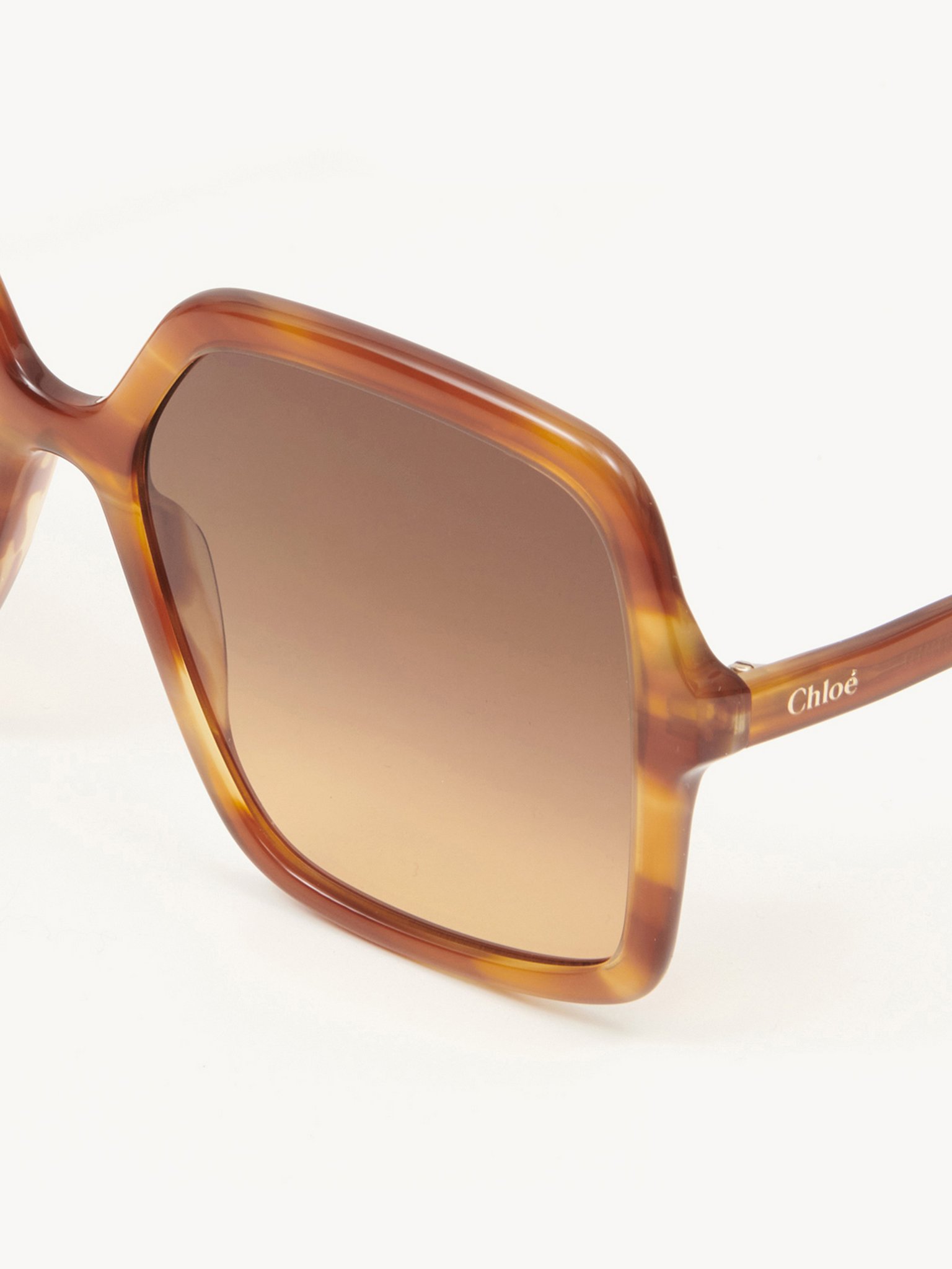 Zelie sunglasses Blonde Havana 
Gradient Brown/Orange lenses Product detail