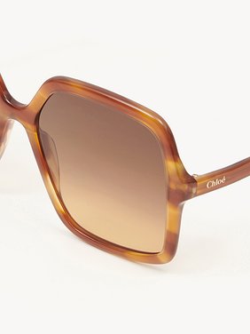 Zelie sunglasses Blonde Havana 
Gradient Brown/Orange lenses Product detail