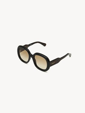 Gayia sunglasses Dark Havana recycled acetate & bio-based nylon
Gradient Brown lenses