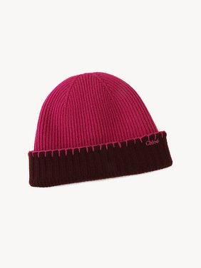 Ribbed knit beanie Ribbed knit
Purple & Pink Product detail