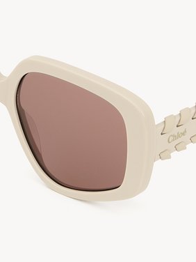 Mony sunglasses Ivory lower-impact acetate & bio-based nylon
Solid Brick lenses Product detail