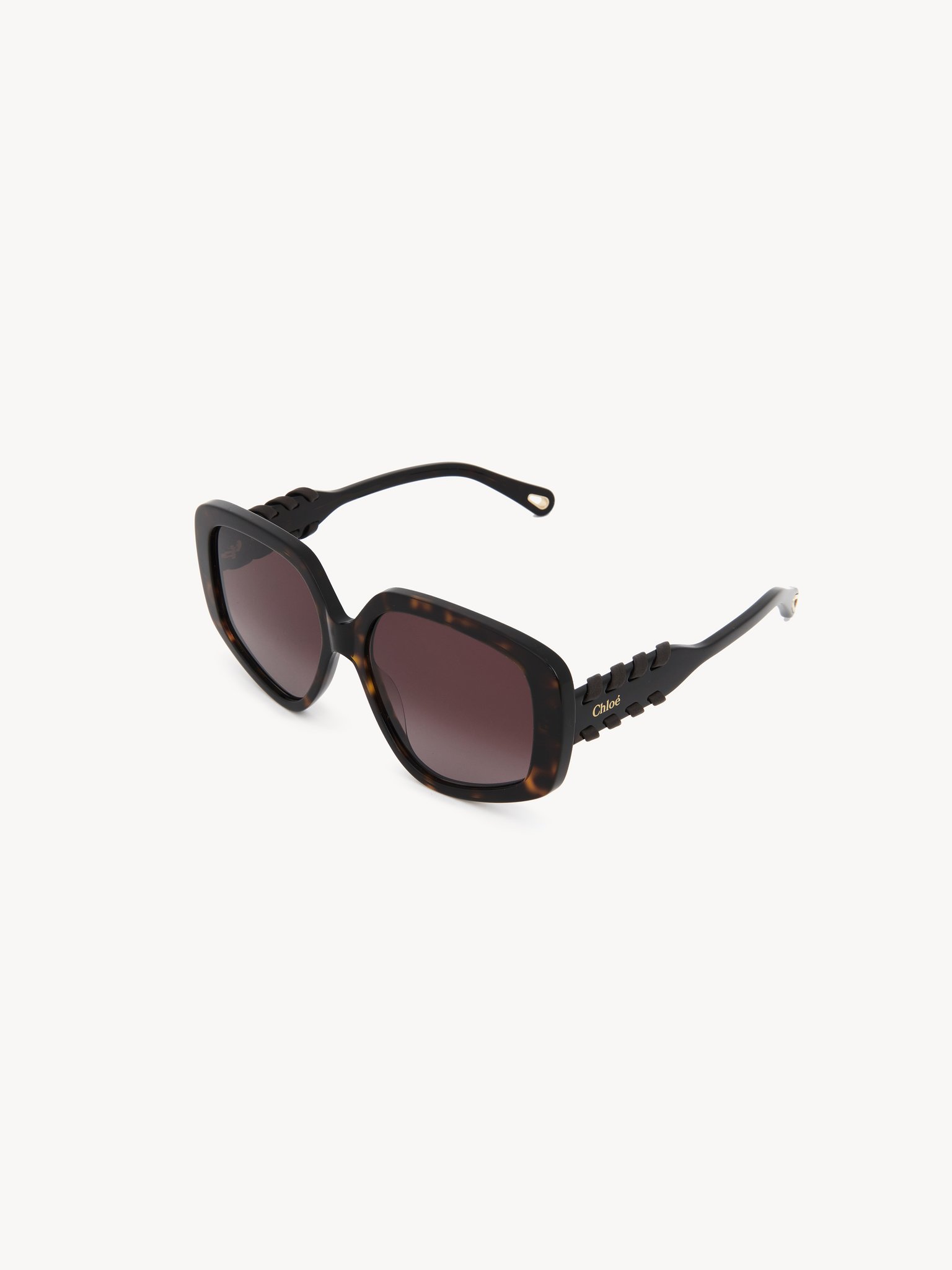 Mony sunglasses Havana lower-impact acetate & bio-based nylon
Gradient Brown lenses