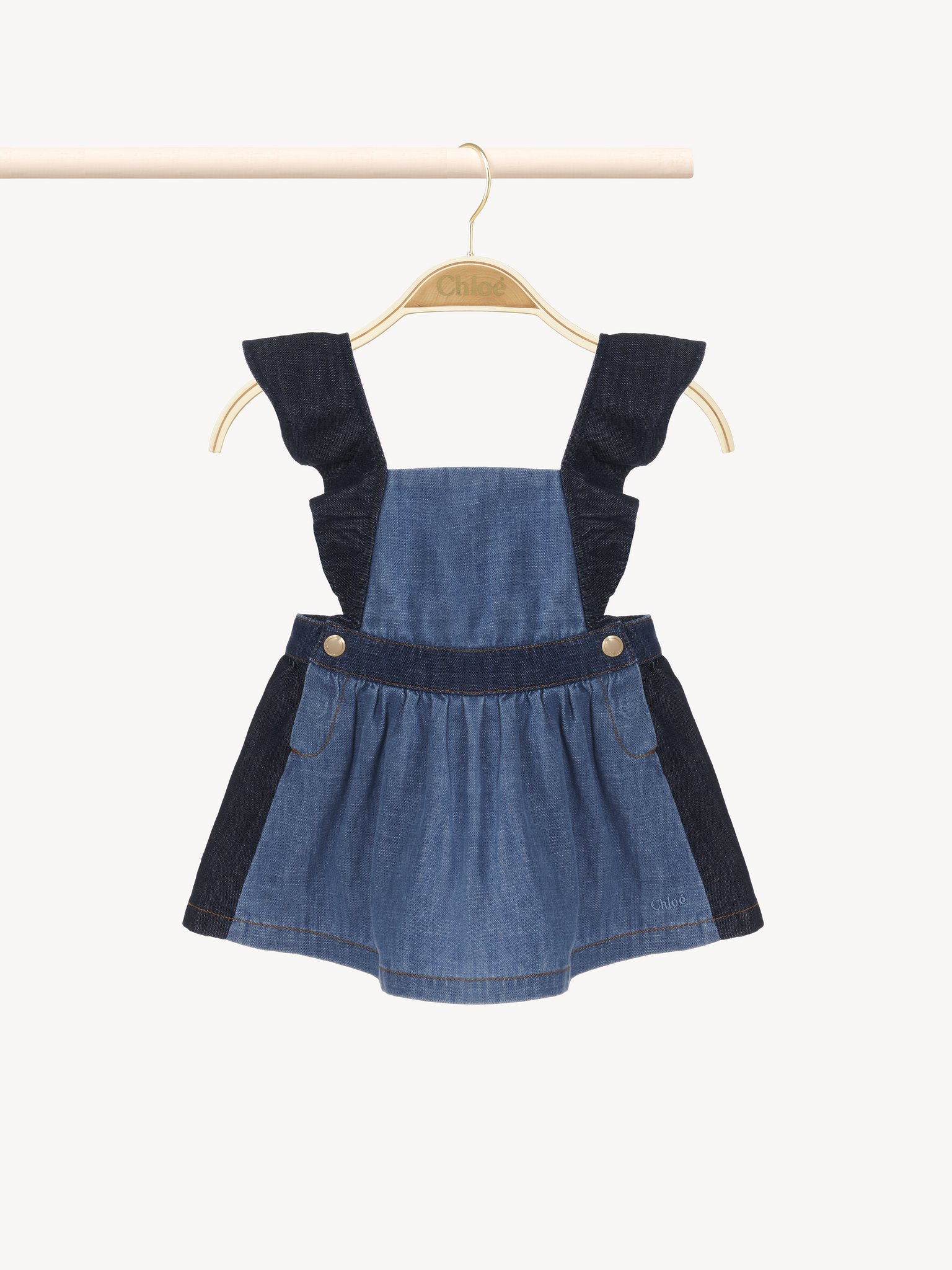 Dress & top set Organic cotton interlock
Denim Blue Product detail