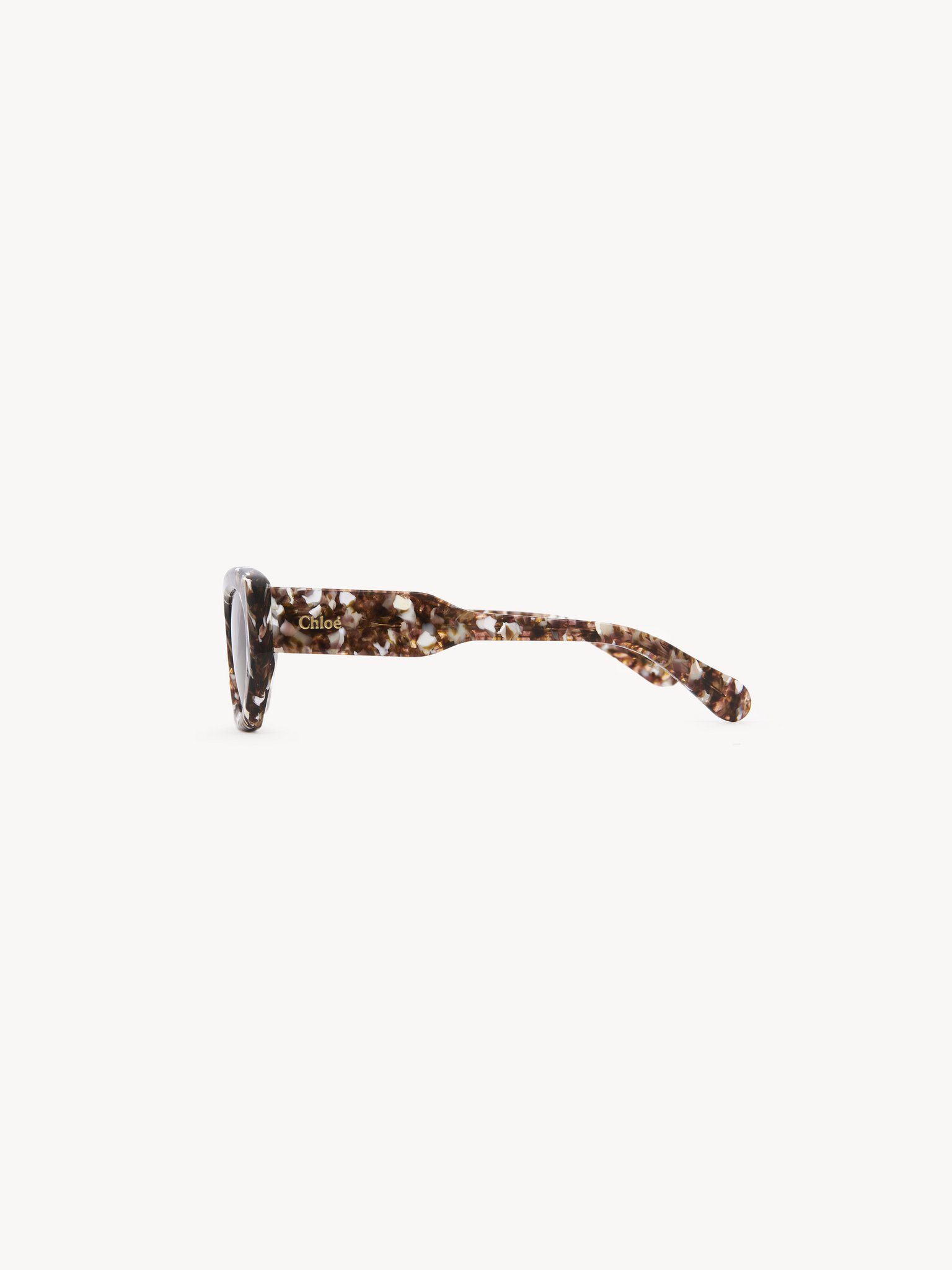 Gayia sunglasses Havana Brown Spotted White recycled acetate & bio-based nylon
Brown lenses Product detail