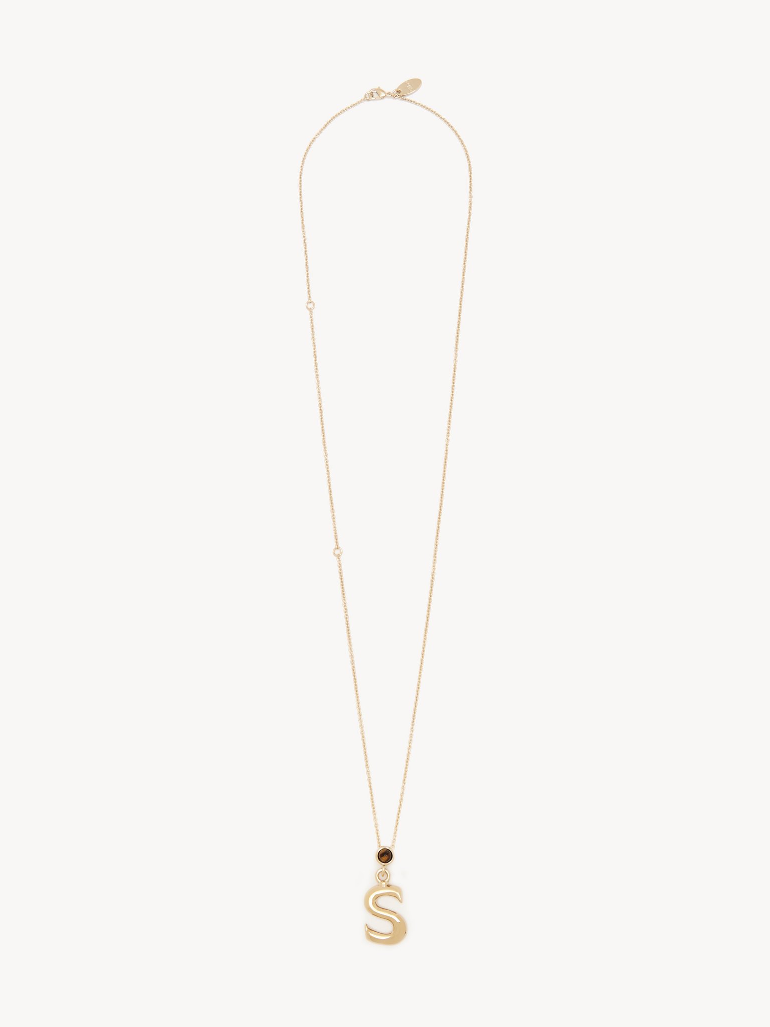 Chloé Alphabet Pendant Necklace S Chloé Ch