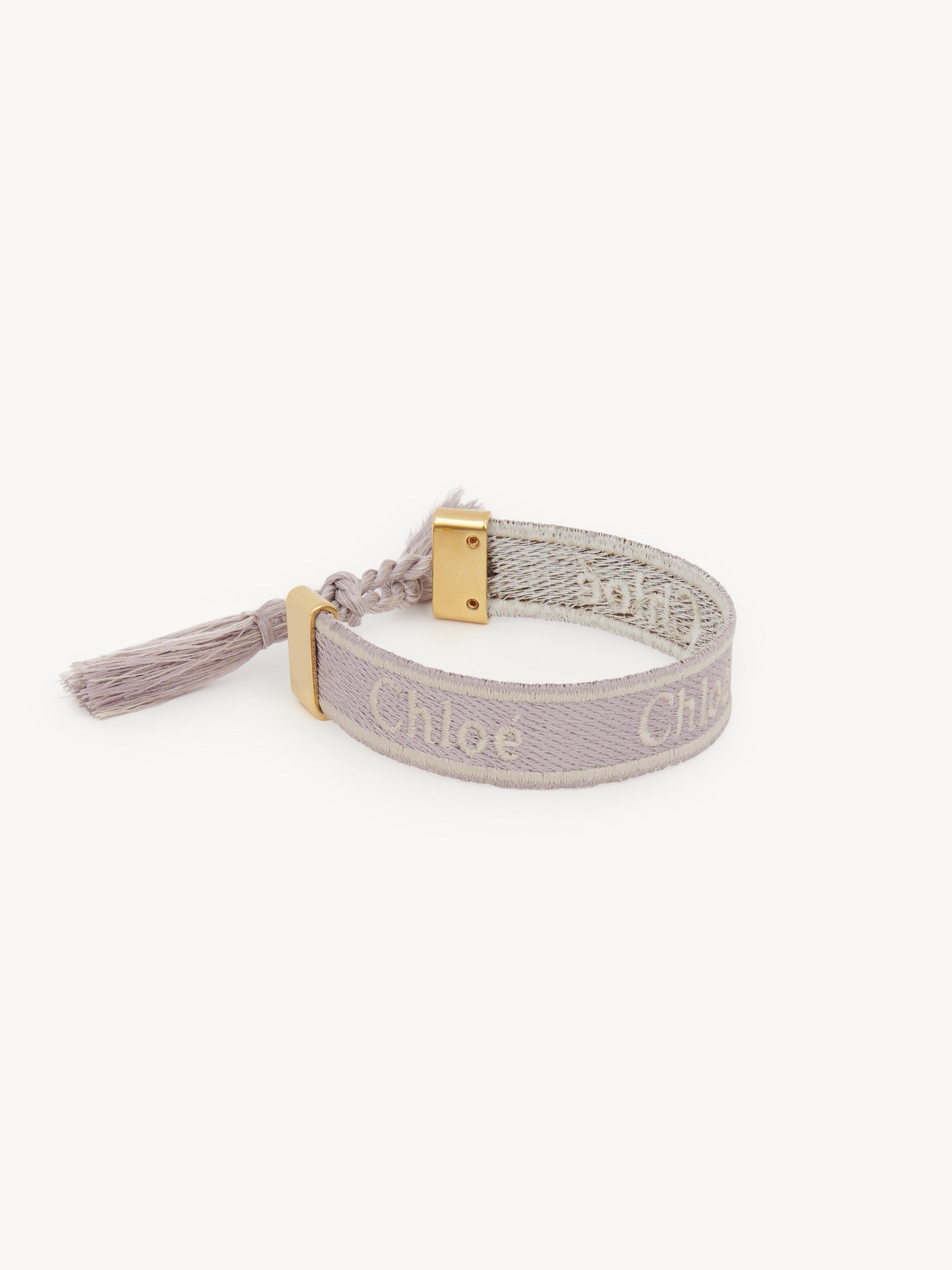 Woody bracelet Polyester & brass
Wild Grey