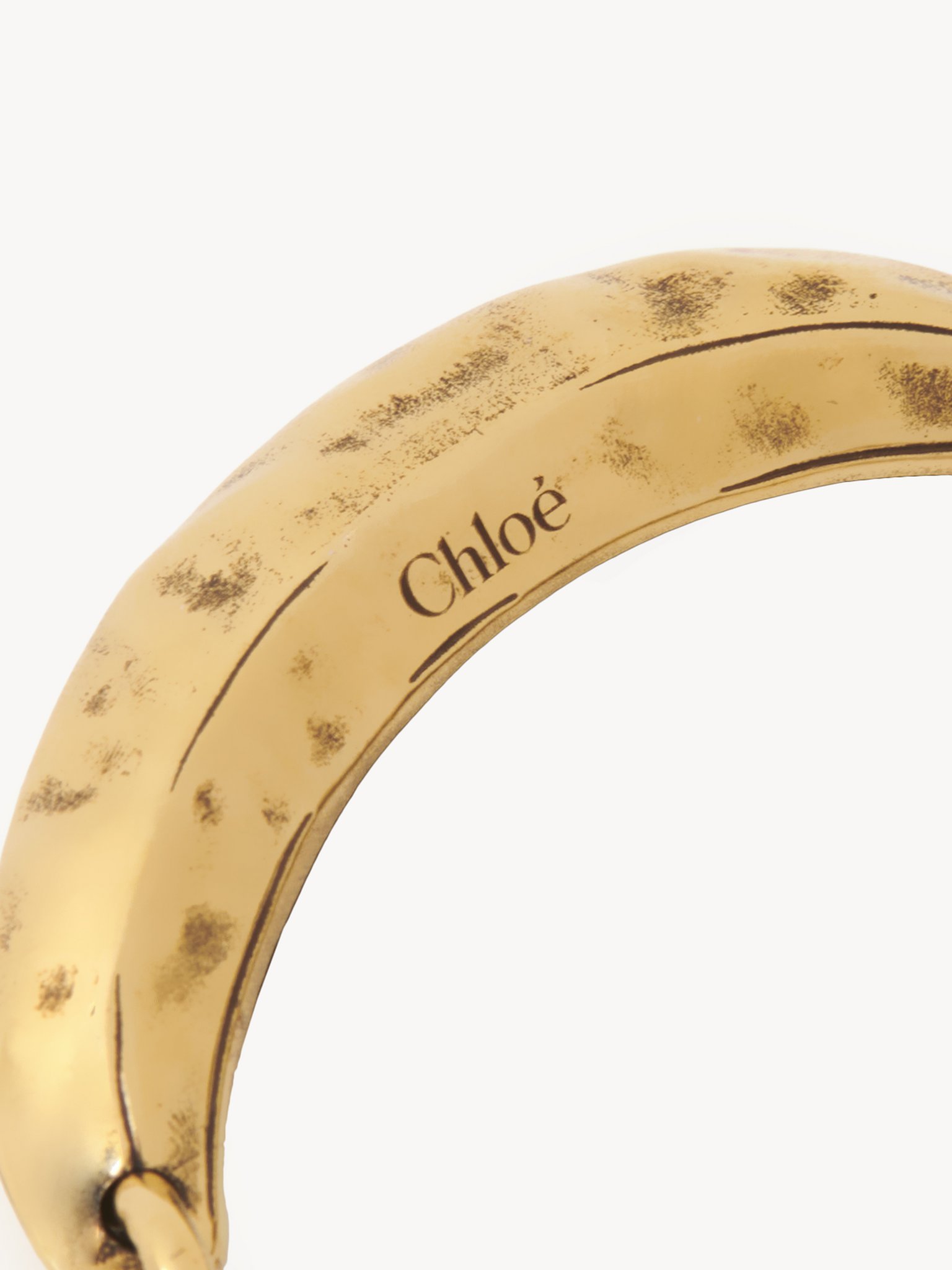 The Chloé Bananas bracelet Brass 
Vintage Gold Product detail