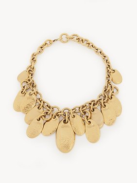 The Chloé Petal necklace Brass
Vintage Gold