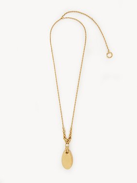 The Chloé Petal necklace Brass
Vintage Gold